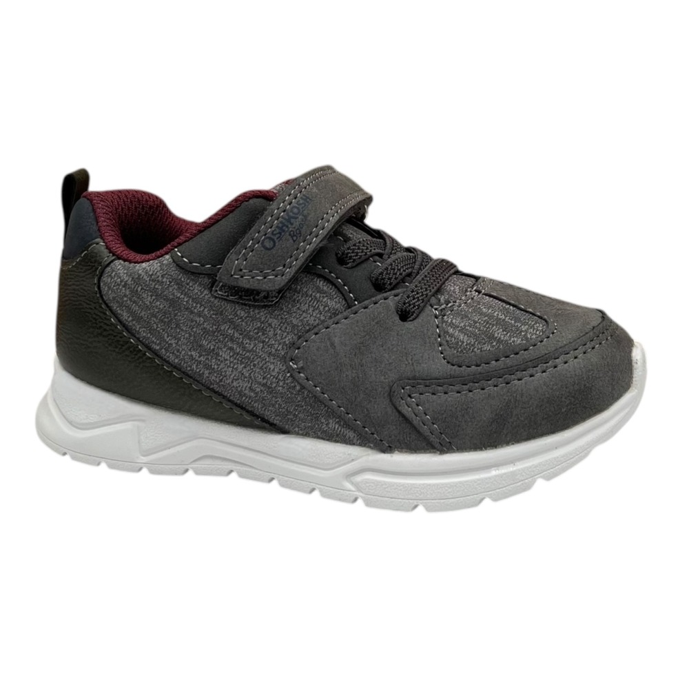 OshKosh Toddler Boys Slip On Casual Sneakers Size 9 Gray Lightweight Flexible‎